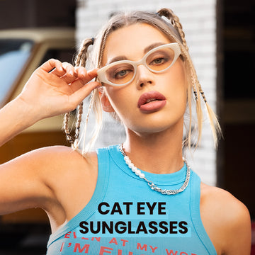 Lunettes de soleil non polarisées de style Y2K 1067